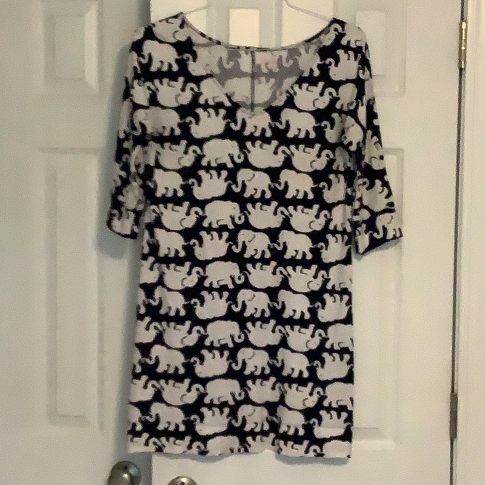 Lily Pulitzer Elephant dress, size S